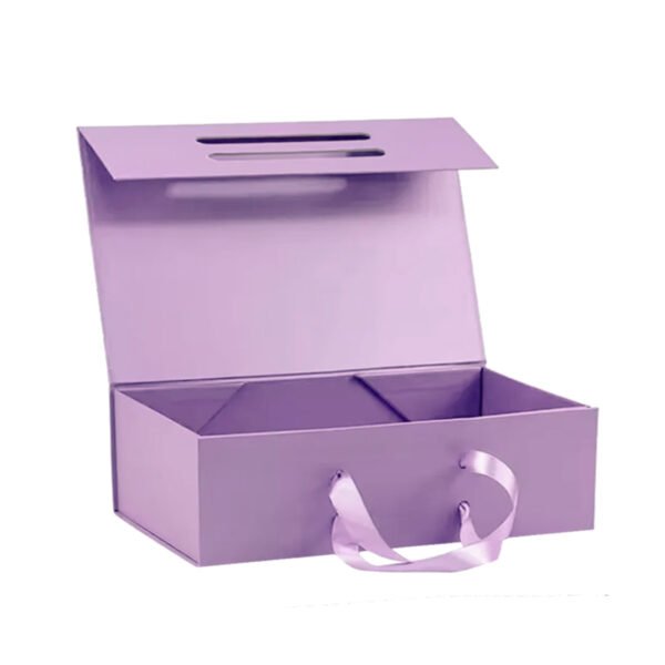 Wholesale Luxury customized Folding Gift Boxes, Carry Handles, Premium Gift Packaging, Eco-Friendly