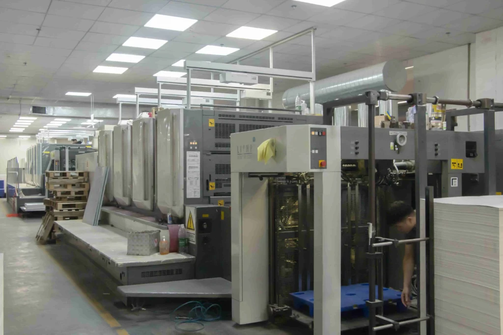 Printing team monitoring machine for quality control tasks