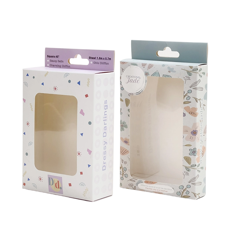 Custom Printed Window Box Packaging – Premium Paper Boxes with Clear Display Window | OEM & ODM Service