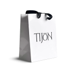 Custom Glossy White Paper Gift Bag